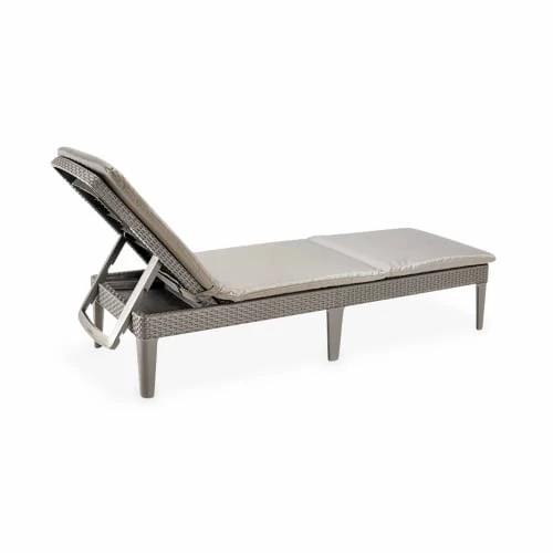 Alice's Garden Bains De Soleil Et Chaises Longues 2 Bains De Soleil En Résine Cappuccino Et Sable 6 Alice's Garden Bains De Soleil Et Chaises Longues 2 Bains De Soleil En Résine Cappuccino Et Sable – Image 4