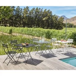 Maisons Du Monde 2 Chaises De Jardin Pliantes En Métal époxy Blanc H80 12 Maisons Du Monde 2 Chaises De Jardin Pliantes En Métal époxy Blanc H80 -Fauteuils de jardin Soldes Boutique 2 chaises de jardin pliantes en metal epoxy blanc h80 1000 14 6 122227 5