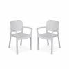 Alice's Garden 2 Fauteuils De Jardin Résine Plastique - Blanc 1 Alice's Garden 2 Fauteuils De Jardin Résine Plastique - Blanc -Fauteuils de jardin Soldes Boutique 2 fauteuils de jardin resine plastique blanc