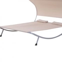 Outsunny Bains De Soleil Et Chaises Longues Bain De Soleil 2 Places Design Contemporain -Fauteuils de jardin Soldes Boutique bain de soleil 2 places design contemporain 5