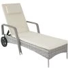 Tectake Bains De Soleil Et Chaises Longues Bain De Soleil Aluminium Cassis 6 Positions Avec Roulettes Gris Clair 1 Tectake Bains De Soleil Et Chaises Longues Bain De Soleil Aluminium Cassis 6 Positions Avec Roulettes Gris Clair -Fauteuils de jardin Soldes Boutique bain de soleil aluminium cassis 6 positions avec roulettes gris clair