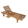MACABANE Bains De Soleil Et Chaises Longues Bain De Soleil Avec Roulettes En Teck 2 MACABANE Bains De Soleil Et Chaises Longues Bain De Soleil Avec Roulettes En Teck -Fauteuils de jardin Soldes Boutique bain de soleil avec roulettes en teck