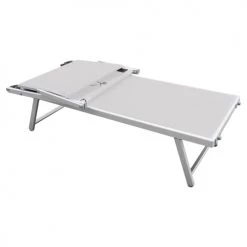 Mobili Rebecca Bains De Soleil Et Chaises Longues Bain De Soleil Avec Toit En Aluminium Et Pvc Blanc -Fauteuils de jardin Soldes Boutique bain de soleil avec toit en aluminium et pvc blanc 2