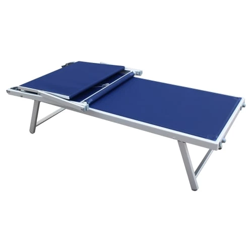 Mobili Rebecca Bains De Soleil Et Chaises Longues Bain De Soleil Avec Toit En Aluminium Et Pvc Bleu 5 Mobili Rebecca Bains De Soleil Et Chaises Longues Bain De Soleil Avec Toit En Aluminium Et Pvc Bleu – Image 3