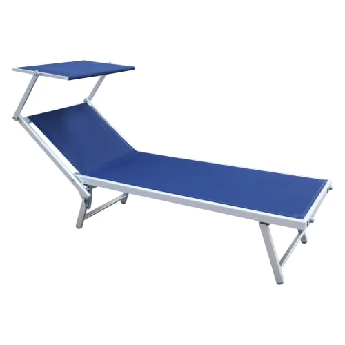 Mobili Rebecca Bains De Soleil Et Chaises Longues Bain De Soleil Avec Toit En Aluminium Et Pvc Bleu 3 Mobili Rebecca Bains De Soleil Et Chaises Longues Bain De Soleil Avec Toit En Aluminium Et Pvc Bleu