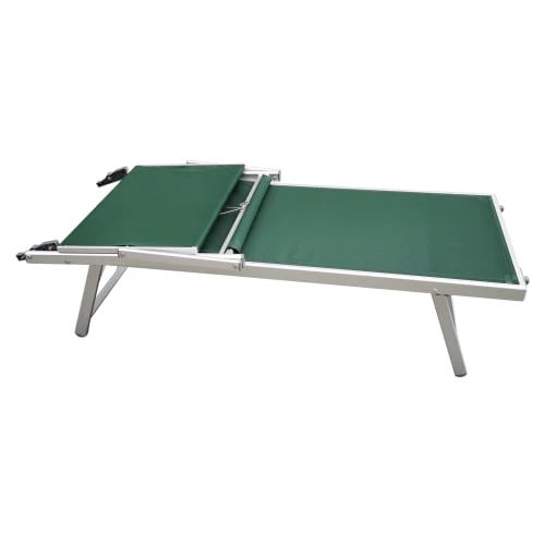 Mobili Rebecca Bains De Soleil Et Chaises Longues Bain De Soleil Avec Toit En Aluminium Et Pvc Vert 5 Mobili Rebecca Bains De Soleil Et Chaises Longues Bain De Soleil Avec Toit En Aluminium Et Pvc Vert – Image 3