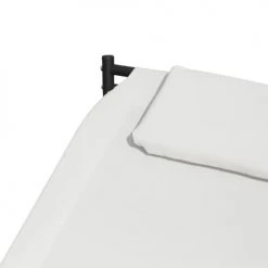 Outsunny Bains De Soleil Et Chaises Longues Bain De Soleil Bascule 2 Places -Fauteuils de jardin Soldes Boutique bain de soleil bascule 2 places 5