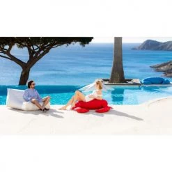 MX HOME Bains De Soleil Et Chaises Longues Bain De Soleil Blanc Extérieur Flottant Piscine -Fauteuils de jardin Soldes Boutique bain de soleil blanc exterieur flottant piscine 2