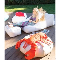 MX HOME Bains De Soleil Et Chaises Longues Bain De Soleil Blanc Extérieur Flottant Piscine -Fauteuils de jardin Soldes Boutique bain de soleil blanc exterieur flottant piscine 3