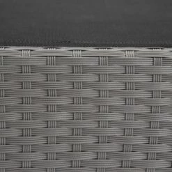 Tectake Bains De Soleil Et Chaises Longues Bain De Soleil DELPHINE 5 Positions Gris -Fauteuils de jardin Soldes Boutique bain de soleil delphine 5 positions gris 3