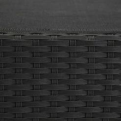 Tectake Bains De Soleil Et Chaises Longues Bain De Soleil DELPHINE 5 Positions Noir -Fauteuils de jardin Soldes Boutique bain de soleil delphine 5 positions noir 3