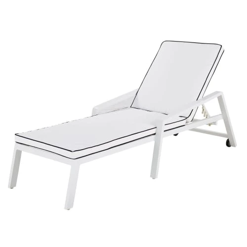 Maisons Du Monde Bains De Soleil Et Chaises Longues Bain De Soleil En Aluminium Avec Matelas Blanc 3 Maisons Du Monde Bains De Soleil Et Chaises Longues Bain De Soleil En Aluminium Avec Matelas Blanc