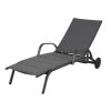 Maisons Du Monde Bains De Soleil Et Chaises Longues Bain De Soleil En Aluminium Et Toile Plastifiée Gris Anthracite -Fauteuils de jardin Soldes Boutique bain de soleil en aluminium et toile plastifiee gris anthracite 1000 4 40 219185 2