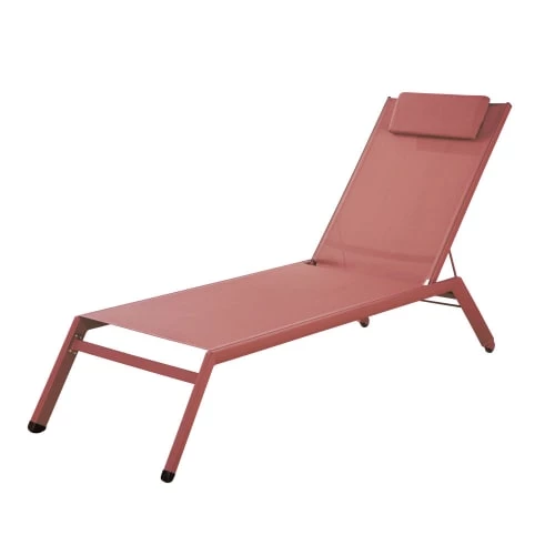 Maisons Du Monde Bains De Soleil Et Chaises Longues Bain De Soleil En Aluminium Et Toile Plastifiée Terracotta 3 Maisons Du Monde Bains De Soleil Et Chaises Longues Bain De Soleil En Aluminium Et Toile Plastifiée Terracotta