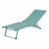 Maisons Du Monde Bains De Soleil Et Chaises Longues Bain De Soleil En Aluminium Et Toile Plastifiée Turquoise -Fauteuils de jardin Soldes Boutique bain de soleil en aluminium et toile plastifiee turquoise 1000 11 22 218716 2