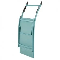Maisons Du Monde Bains De Soleil Et Chaises Longues Bain De Soleil En Aluminium Et Toile Plastifiée Turquoise -Fauteuils de jardin Soldes Boutique bain de soleil en aluminium et toile plastifiee turquoise 1000 11 22 218716 4