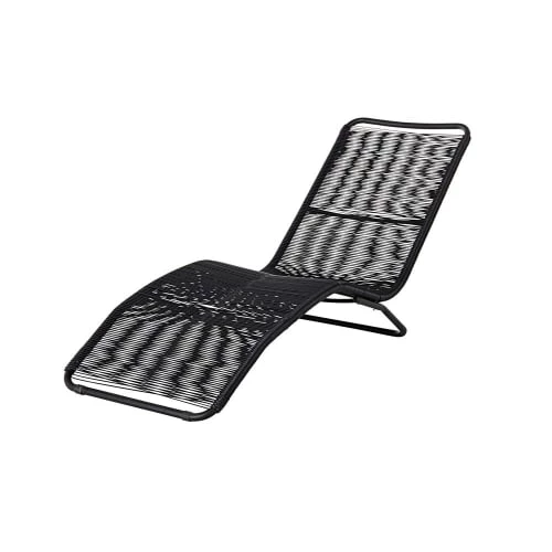 Maisons Du Monde Bains De Soleil Et Chaises Longues Bain De Soleil En Métal Et Fil De Résine Noir 3 Maisons Du Monde Bains De Soleil Et Chaises Longues Bain De Soleil En Métal Et Fil De Résine Noir