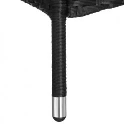 Tectake Bains De Soleil Et Chaises Longues Bain De Soleil Métal 6 Positions Avec Roulettes Noir -Fauteuils de jardin Soldes Boutique bain de soleil metal 6 positions avec roulettes noir 3