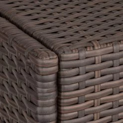 Tectake Bains De Soleil Et Chaises Longues Bain De Soleil Métal 6 Positions Avec Roulettes Noir/marron -Fauteuils de jardin Soldes Boutique bain de soleil metal 6 positions avec roulettes noir marron 2