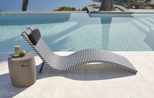 Maisons Du Monde Bains De Soleil Et Chaises Longues Bain De Soleil Professionnel En Résine Blanche Et Noire 6 Maisons Du Monde Bains De Soleil Et Chaises Longues Bain De Soleil Professionnel En Résine Blanche Et Noire – Image 4