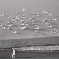 Tectake Bains De Soleil Et Chaises Longues Bain De Soleil Rond Modulable SANTORIN Noir/gris -Fauteuils de jardin Soldes Boutique bain de soleil rond modulable santorin noir gris 5