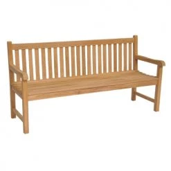 Happy Garden Chaises De Jardin Banc De Jardin 180cm En Teck