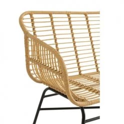Jolipa Fauteuils De Jardin Canapé Extérieur 2 Places Style Rotin -Fauteuils de jardin Soldes Boutique canape exterieur 2 places style rotin 1