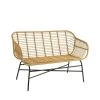 Jolipa Fauteuils De Jardin Canapé Extérieur 2 Places Style Rotin -Fauteuils de jardin Soldes Boutique canape exterieur 2 places style rotin