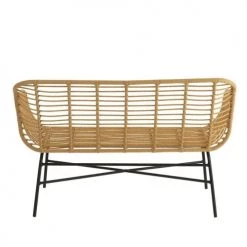 Jolipa Fauteuils De Jardin Canapé Extérieur 2 Places Style Rotin -Fauteuils de jardin Soldes Boutique canape exterieur 2 places style rotin 4