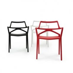 Vondom Chaises De Jardin Chaise Avec Accoudoirs Blanche -Fauteuils de jardin Soldes Boutique chaise avec accoudoirs blanche 4