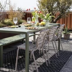 Zuiver Chaises De Jardin Chaise Avec Accoudoirs Couleur Argile -Fauteuils de jardin Soldes Boutique chaise avec accoudoirs couleur argile 4