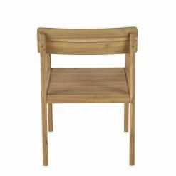 Maisons Du Monde Chaises De Jardin Chaise Avec Accoudoirs De Jardin En Bois D'acacia Massif -Fauteuils de jardin Soldes Boutique chaise avec accoudoirs de jardin en bois d acacia massif 1000 16 10 219401 4