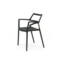 Vondom Chaises De Jardin Chaise Avec Accoudoirs Noire -Fauteuils de jardin Soldes Boutique chaise avec accoudoirs noire 2