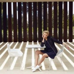 Vondom Chaises De Jardin Chaise Avec Accoudoirs Plastique Blanc 57x80x50 Cm -Fauteuils de jardin Soldes Boutique chaise avec accoudoirs plastique blanc 57x80x50 cm 2