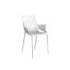 Vondom Chaises De Jardin Chaise Blanche Avec Accoudoirs -Fauteuils de jardin Soldes Boutique chaise blanche avec accoudoirs 2