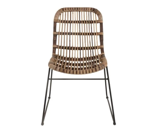 Meubles & Design Chaises De Jardin Chaise Bohème Intérieur Extérieur En Teck Et Métal 5 Meubles & Design Chaises De Jardin Chaise Bohème Intérieur Extérieur En Teck Et Métal – Image 3