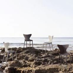 Vondom Chaises De Jardin Chaise D'extérieur Empilable Blanche -Fauteuils de jardin Soldes Boutique chaise d exterieur empilable blanche 2