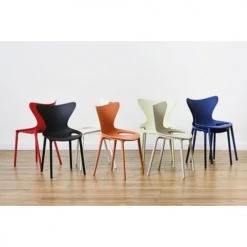 Vondom Chaises De Jardin Chaise D'extérieur Empilable Verte -Fauteuils de jardin Soldes Boutique chaise d exterieur empilable verte 2