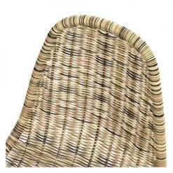 Rendez Vous Déco Chaises De Jardin Chaise De Bar 76 Cm En Résine Tressée Beige (lot De 2) -Fauteuils de jardin Soldes Boutique chaise de bar 76 cm en resine tressee beige lot de 2 3