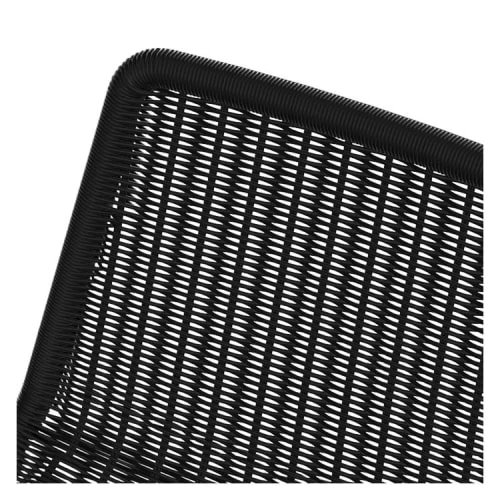 Rendez Vous Déco Chaises De Jardin Chaise De Bar 76 Cm En Résine Tressée Noire (lot De 2) 6 Rendez Vous Déco Chaises De Jardin Chaise De Bar 76 Cm En Résine Tressée Noire (lot De 2) – Image 4