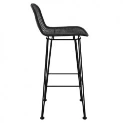 Rendez Vous Déco Chaises De Jardin Chaise De Bar 76 Cm En Résine Tressée Noire (lot De 2) 11 Rendez Vous Déco Chaises De Jardin Chaise De Bar 76 Cm En Résine Tressée Noire (lot De 2) -Fauteuils de jardin Soldes Boutique chaise de bar 76 cm en resine tressee noire lot de 2 5
