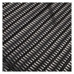 Rendez Vous Déco Chaises De Jardin Chaise De Bar Mi-hauteur 63 Cm En Résine Tressée Noire (x2) -Fauteuils de jardin Soldes Boutique chaise de bar mi hauteur 63 cm en resine tressee noire x2 5