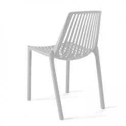 Oviala Chaises De Jardin Chaise De Jardin Ajourée En Plastique Blanc -Fauteuils de jardin Soldes Boutique chaise de jardin ajouree en plastique blanc 1