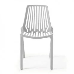 Oviala Chaises De Jardin Chaise De Jardin Ajourée En Plastique Blanc -Fauteuils de jardin Soldes Boutique chaise de jardin ajouree en plastique blanc 3