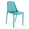 Oviala Chaises De Jardin Chaise De Jardin Ajourée En Plastique Bleu -Fauteuils de jardin Soldes Boutique chaise de jardin ajouree en plastique bleu