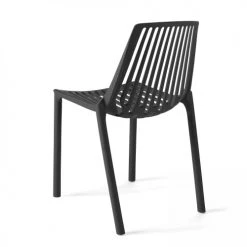Oviala Chaises De Jardin Chaise De Jardin Ajourée En Plastique Noir -Fauteuils de jardin Soldes Boutique chaise de jardin ajouree en plastique noir 1
