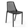 Oviala Chaises De Jardin Chaise De Jardin Ajourée En Plastique Noir -Fauteuils de jardin Soldes Boutique chaise de jardin ajouree en plastique noir