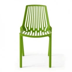 Oviala Chaises De Jardin Chaise De Jardin Ajourée En Plastique Vert -Fauteuils de jardin Soldes Boutique chaise de jardin ajouree en plastique vert 3
