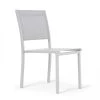 Oviala Chaises De Jardin Chaise De Jardin Aluminium Et Textilène Blanc -Fauteuils de jardin Soldes Boutique chaise de jardin aluminium et textilene blanc