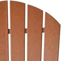 Tectake Chaises De Jardin Chaise De Jardin Avec Repose-pieds Marron -Fauteuils de jardin Soldes Boutique chaise de jardin avec repose pieds marron 4